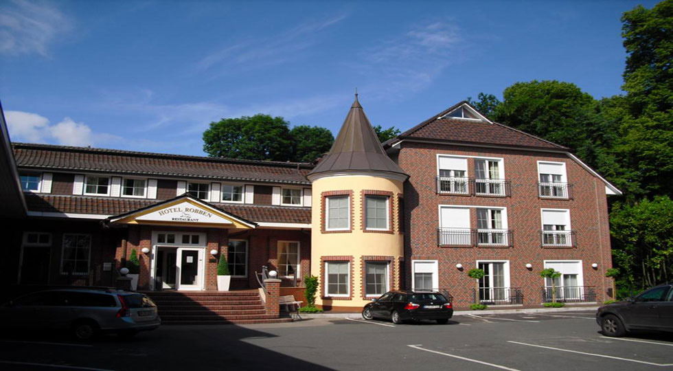 Außenansicht des Hotel Robben