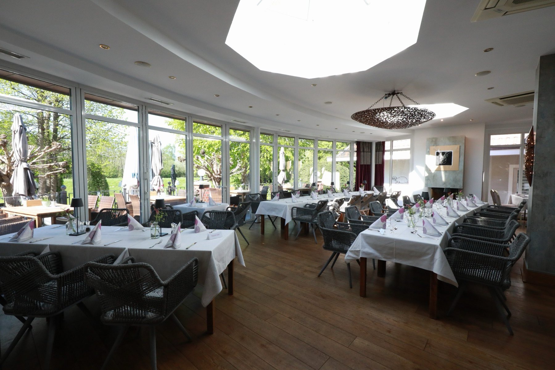 Wintergarten im Hotel Robben